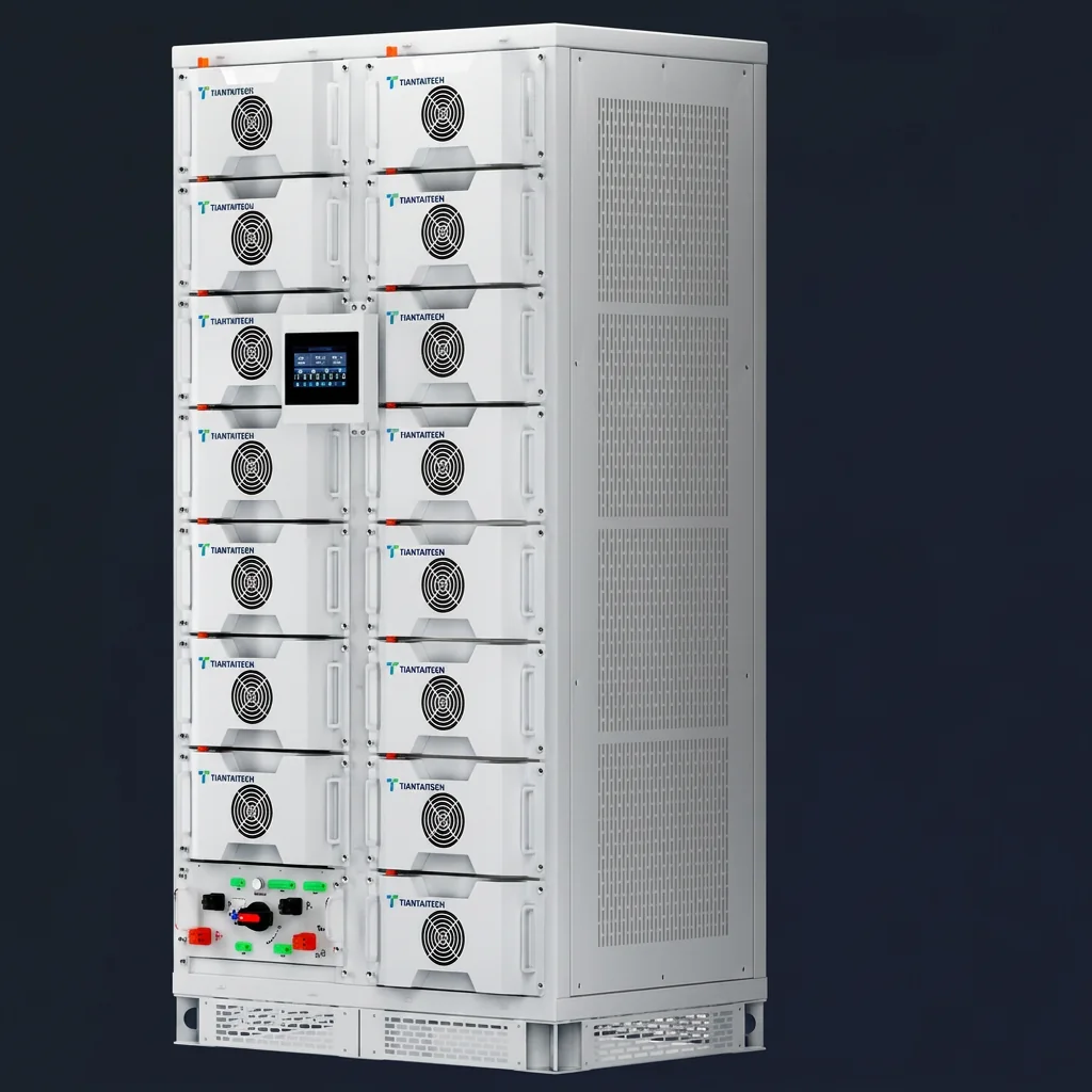 TiantaiTech 215 kWh catalog rack battery system